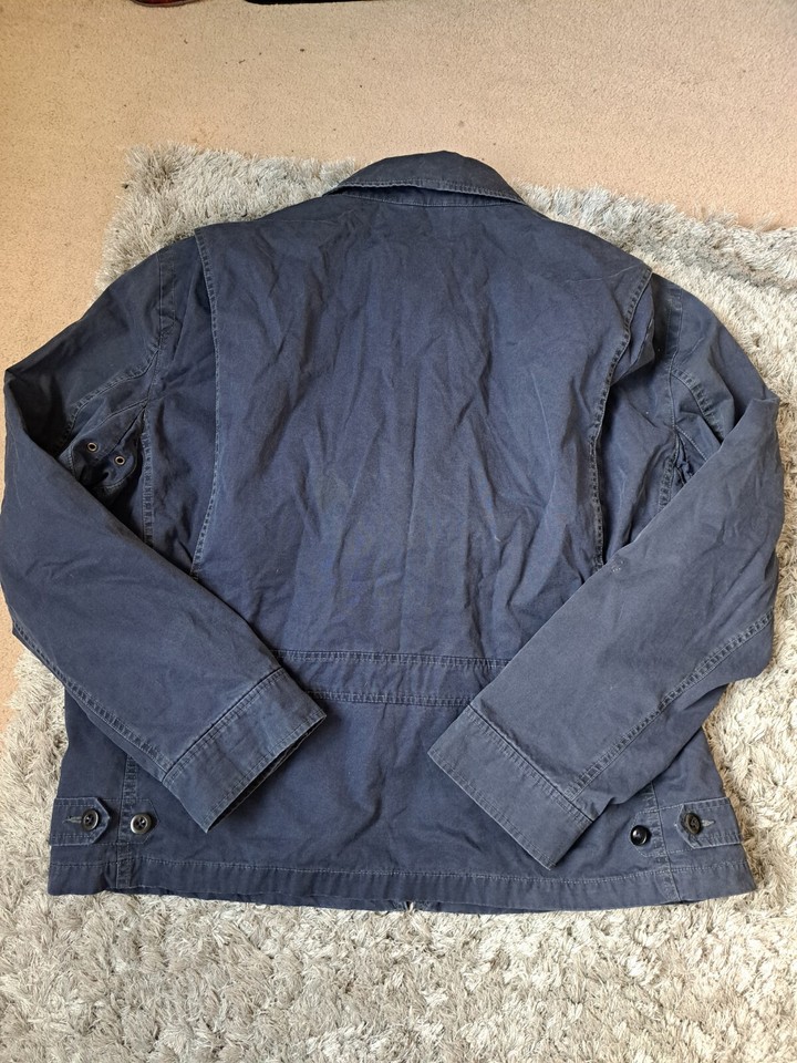 Polo Ralph Lauren Mens Harrington Jacket Navy Full Zip Vintage XXL eBay