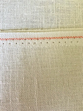 Cross Stitch Fabric Antique White 18 Count 52" wide x 15-1/4" long Zweigart New