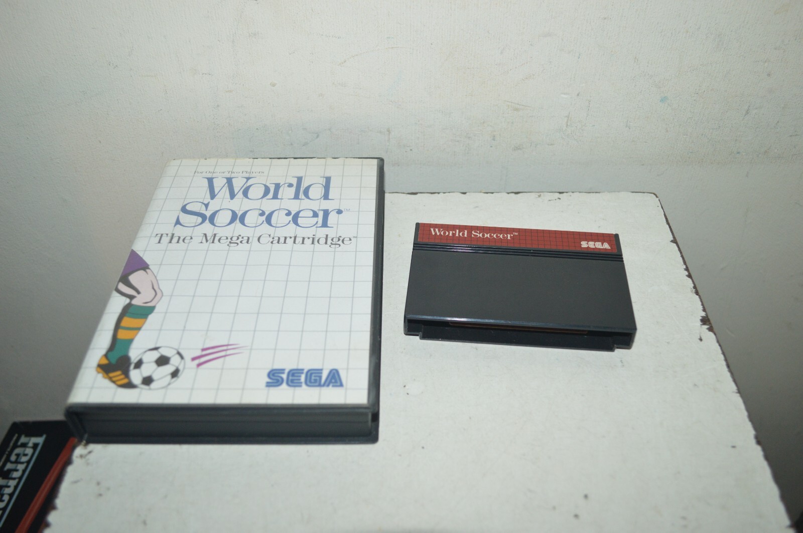 JEU SEGA MASTER SYSTEM  WORLD SOCCER EN BOITE 