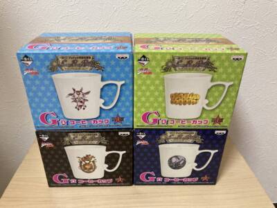 JoJo's Bizarre Adventure Steel Ball Run Coffee Cup set of 4