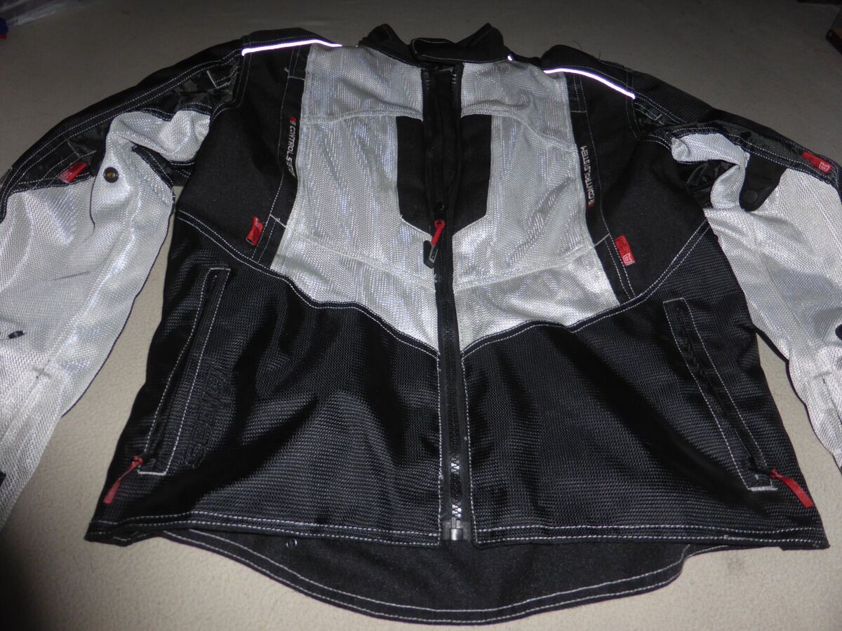 SEDIKI MOTORCYCLE BLACK WHITE AIR CONTROL SYSTEM JACKET L SEDIKI MOTORCYCLE BLACK WHITE AIR CONTROL SYSTEM JACKET L