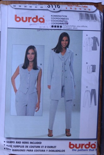 Burda Sewing Patterns Women's Mens Multi-sized Variety Dresses Shirts You-Choose - Picture 14 of 99