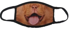 Face mask funny face mask dog cover your face washable reusable face mask