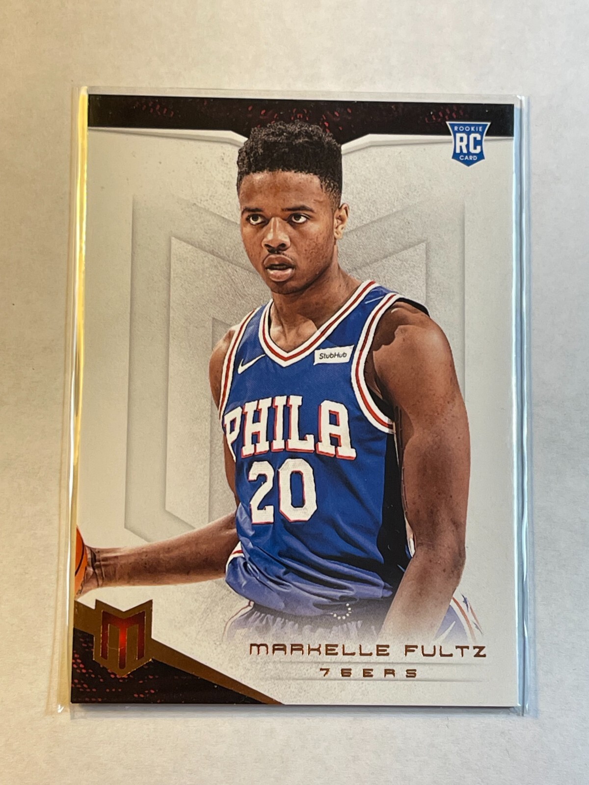 Markelle Fultz 2017-18 Panini Chronicles Majestic Rookie Card RC #329 76ers Magi