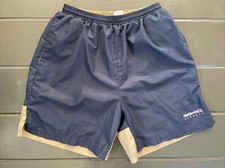 Vtg Reebok Classic Swim Shorts Y2K Trunks RN69421 CA17335 Pockets, Lined, Mens L