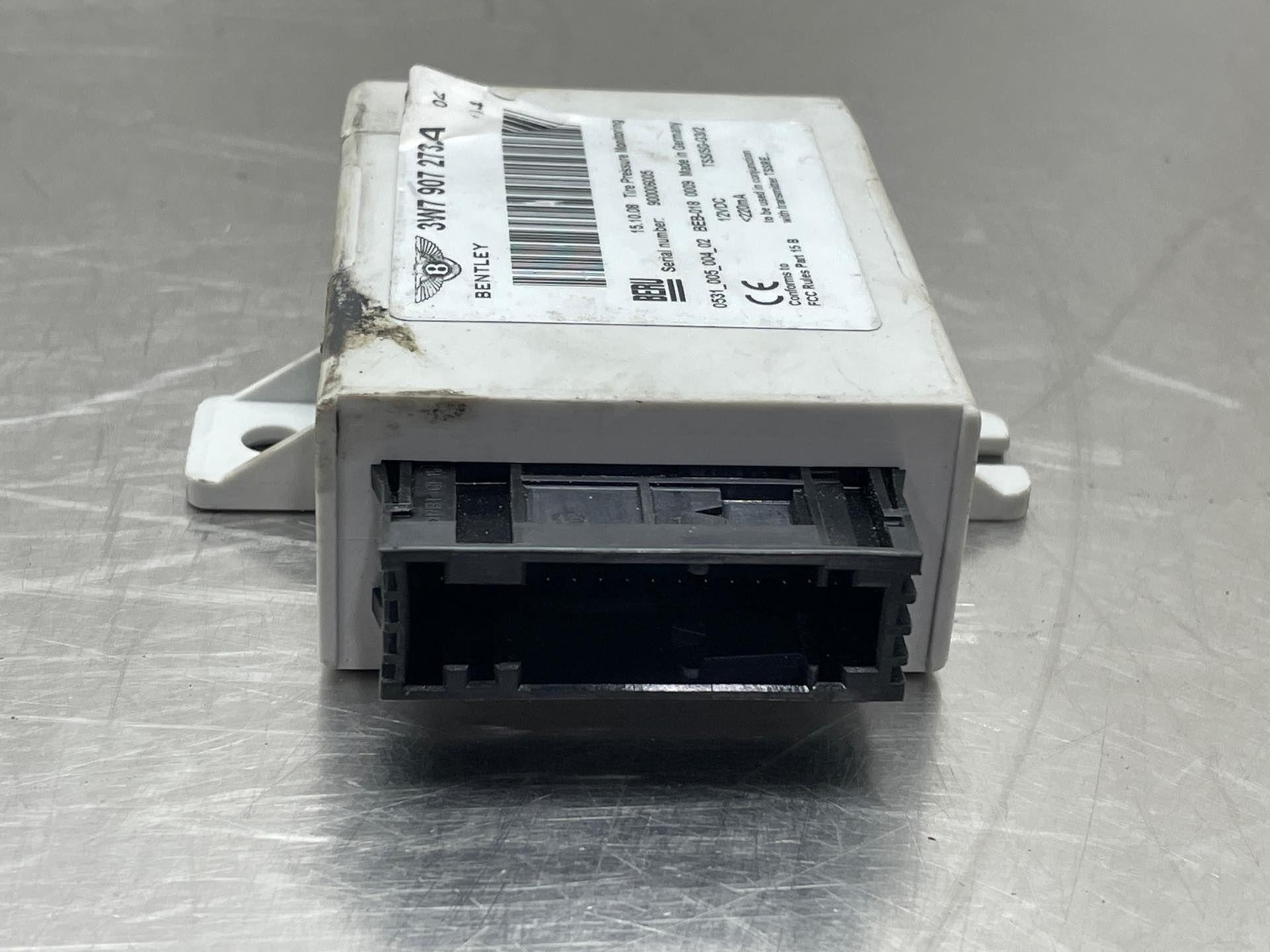 2009 Bentley Continental Flying Spur Tpms Tire Pressure Module ID 3W7907273A 09