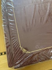 Creative Memories 12x12 Premiere Album Burgundy Red gold Foil 15 pgs New/Sealed