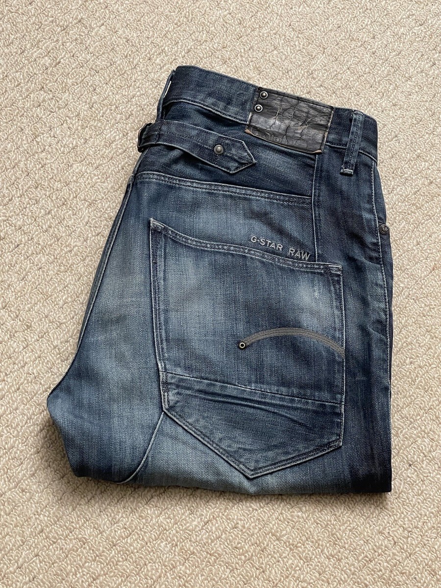 G-STAR RAW　 G-STAR RAW Blades Tapered Cinch Back Denim Jeans Men's W33 L30