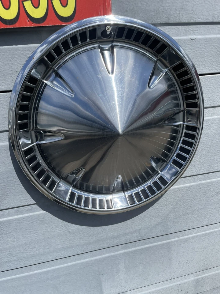 "Plymouth Rat Rod Bullitt Mopar 1959 tapacubos raro fabricante original personalizado 14"" juego de 4 bonitos retro" Foto 4 de 4