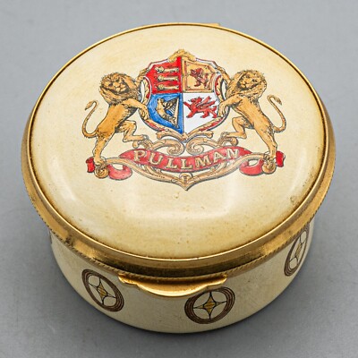 Staffordshire Enamels Trinket Box Venice Simplon Orient Express Pullman Crest
