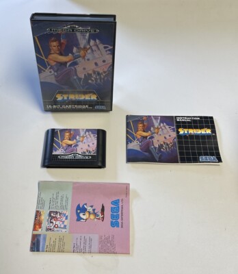 Strider Spiel Sega OVP CIB Mega Drive Spiel