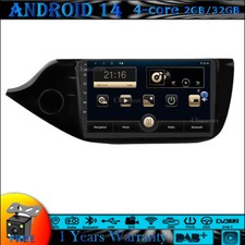 9"Android 14 Autoradio GPS SAT Navi DAB Carplay for KIA CEE'D CEED JD 2012-2016 9"Android 14 Autoradio GPS SAT Navi DAB Carplay for KIA CEE'D CEED JD 2012-2016