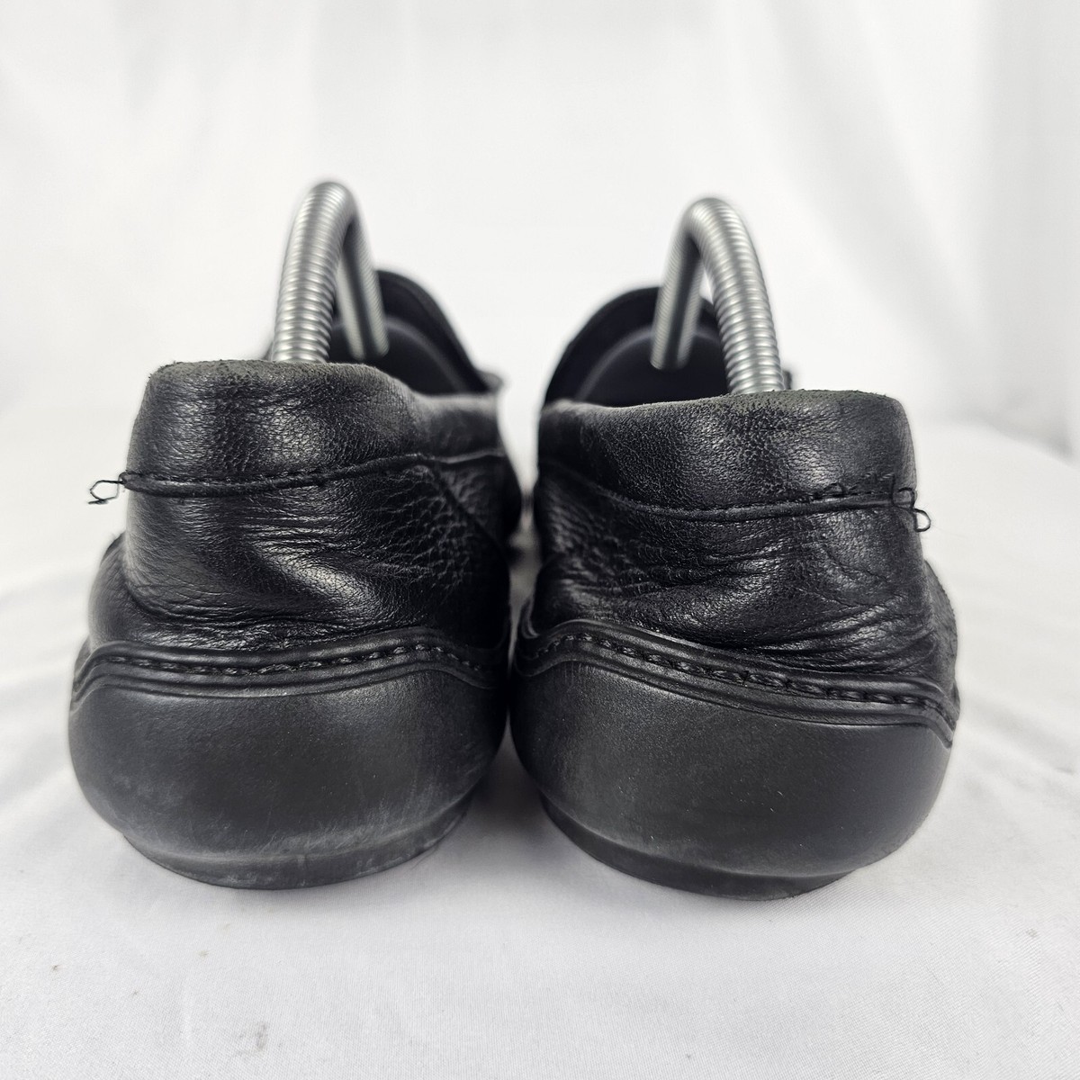 Bragano Black Pebbled Leather Tassel Kiltie Casual Comfort Loafers Mens Size 9.5 Bragano Black Pebbled Leather Tassel Kiltie Casual Comfort  main image 2