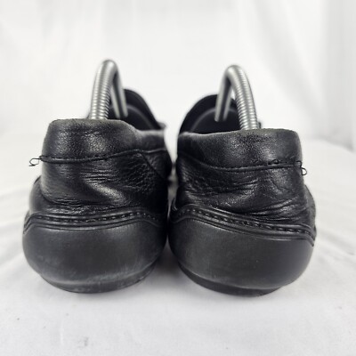 Bragano Black Pebbled Leather Tassel Kiltie Casual Comfort  display picture 2