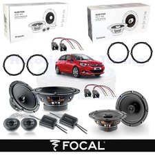 Enceintes Avant + Arrière FOCAL AUDITOR ASE165 + ACX165 Pour CITROEN C4 II