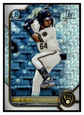 2022 Bowman Chrome Prospects Mojo Refractor BCP-128 Felix Valerio