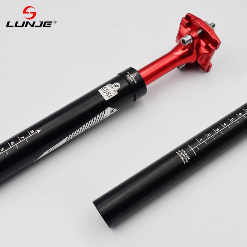 MTB Road Bike Suspension Seatpost Shock Absorber Aluminum Alloy Seat