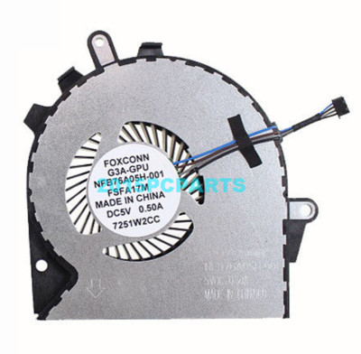 New for HP OMEN 15-CE 17-AN G3A-GPU Cooling Fan 929456-001