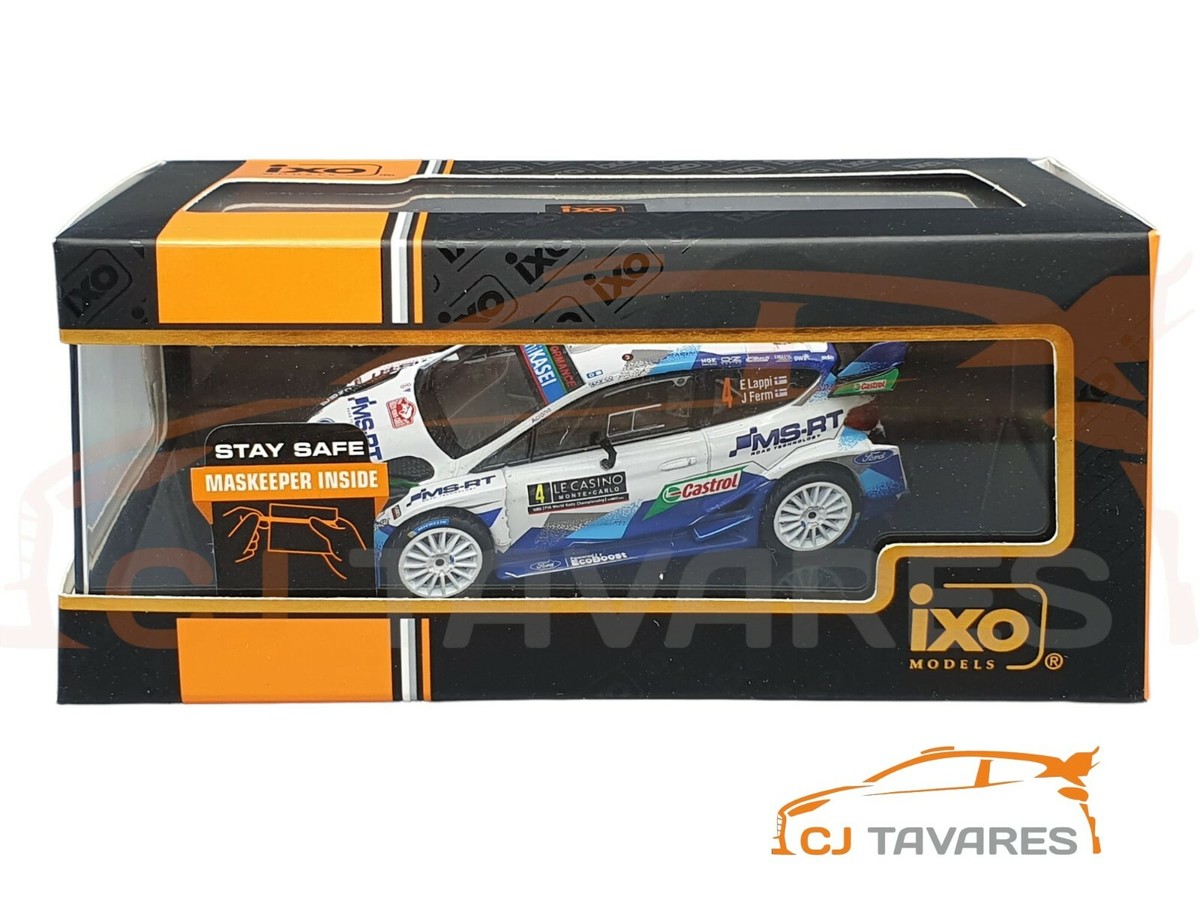 Miniature 1:43 Ixo Ford Fiesta N.4 Monte Carlo 2020 Lappi