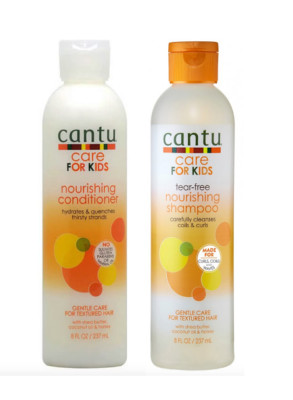 Cantu Care For Kids Pflegender Conditioner und Shampoo je 8oz 237ml
