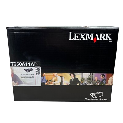 Lexmark T650A11A Return Program Cartridge Sealed in Box