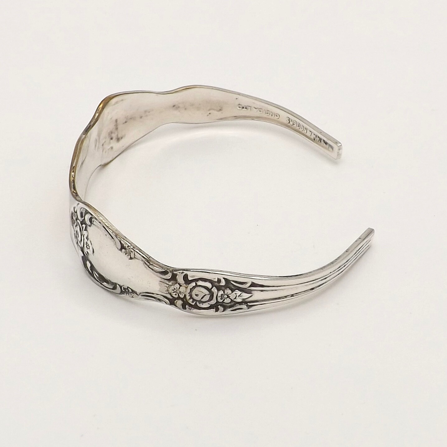 Rogers Silver Plated Brass Spoon Fork Flatware Cu… - image 2