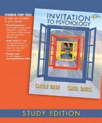 Invitation to Psychology: Study Edition