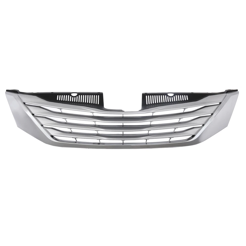 TO1200333 Chrome Front Bumper Upper Grille Fit 2011-2014 Toyota Sienna Mini — 第 2/4 张图片