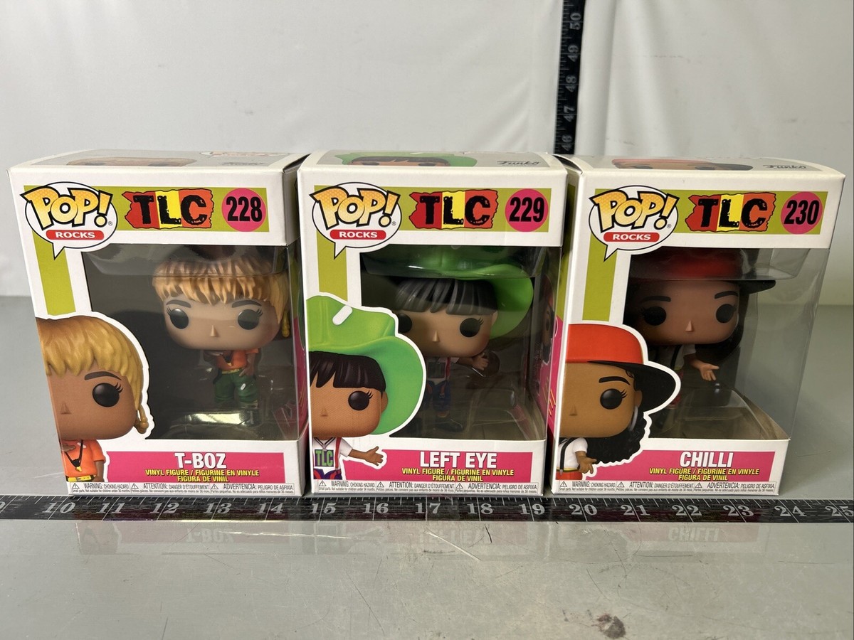 ファンコ ポップ 『TLC』3体セット　Funko Pop! Music: TL Amazon.com: TLC Complete Set (3) Funko Pop! Rocks: Chilli