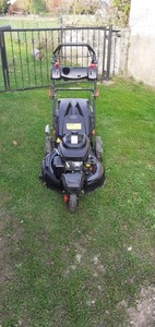 brast benzin rasenmäher mit antrieb