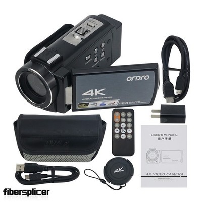 ORDRO AE8 4K Camcorder Infrared Night Version DV Camera 30MP Image Recording
