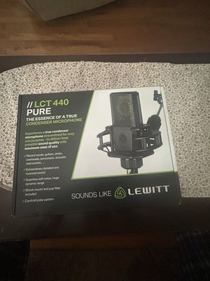 NEW Lewitt AMS-LCT-440-PURE Large Diaphragm Condenser Microphone