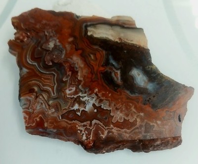 Mexican Lace Agate Slab For Cab