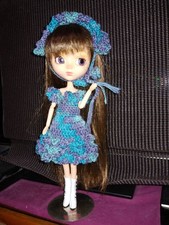 Clearance Of Stock Pullip Hand-Knitted Dress Headdress