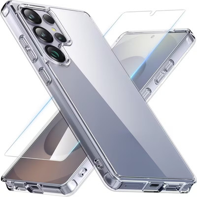 Anti Drop Clear Shockproof Case für Samsung A06 A07 S24 S25 S25 S26 Plus & Ultra