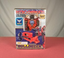 Astro Changers Vanguard Bulldozer - Bufalo Robot - Anni 80