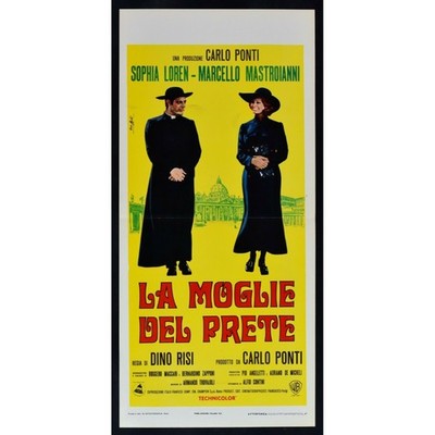 Plakat Die Ehefrau Des Priesters Marcello Mastroianni Sophia Loren Dino Risi B07
