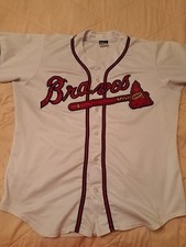 Mississippi Braves AA Game Worn USED Jersey #54 Atlanta Braves MILB Sz 46 Mlb
