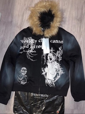 Supermade × Mortemartt Graphic Hooded Jacket
