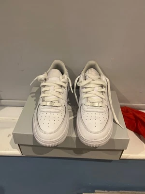 Size UK 6 - Nike Air Force 1 White With Off White Laces
