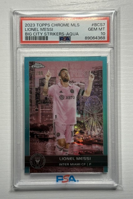 Tradingcard für Lionel Messi