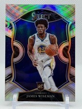 2020 Panini Select Silver Prizm #62 James Wiseman Warriors RC Rookie Concourse