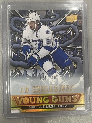 2024-25 UD Series 2 - Young Guns Renewed /100 Nikita Kucherov #483 Exclusives