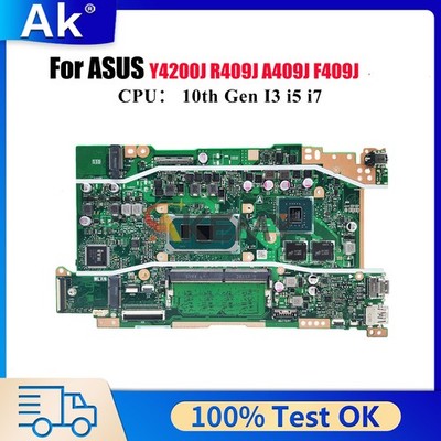 X409JP Motherboard For ASUS Y4200J R409J F409J A409J X409JB Mainboard W/CPU