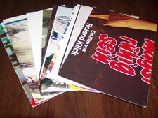 K O N V O L U T  von  10  Kinoposter - meist - aus - den - 70er + 80er - Jahren