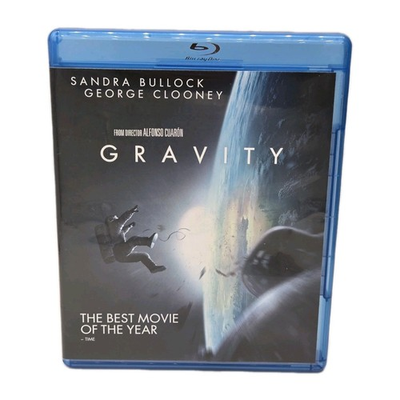 #ad Gravity Blue Ray Sandra Bullock George Clooney Used $9.95