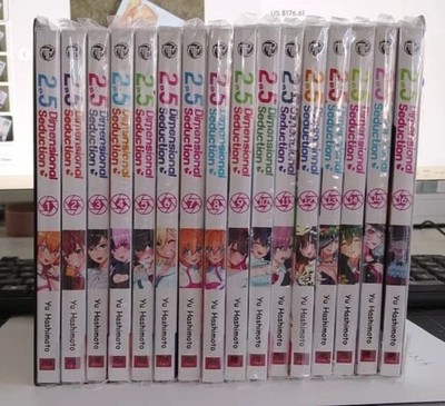 2.5 Dimensional Seduction Manga Vol. 1-16 English Version By Yu Hashimoto-DHL