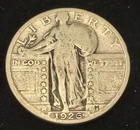 1926 Standing Liberty Quarter - 90% Silver - Bold Date - Collector Grade 25c