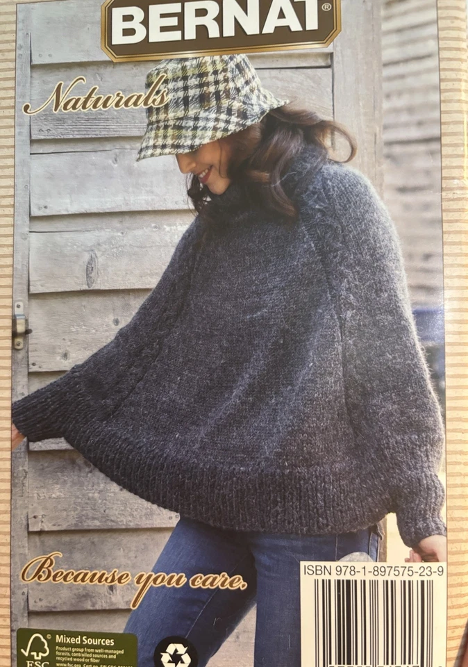 Bernat Alpaca Knitting Pattern Book - “Chill In The Air” - Image 3 of 4