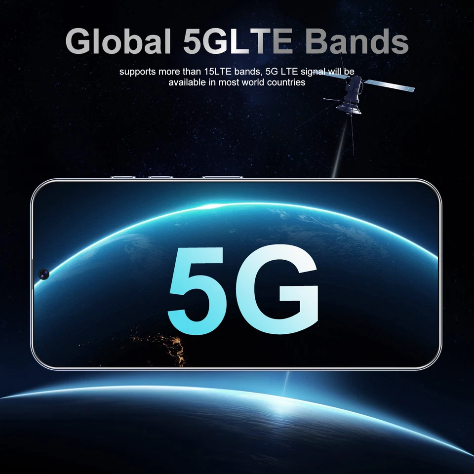 Smartphone G25 2025 Ultra Desbloqueado 5G 256GB Doble SIM Android 15 Teléfono Celular Barato Foto 2 de 4